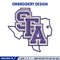 Stephen F. Austin Lumberjacks embroidery design, logo embroidery, logo Sport, Sport embroidery, NCAA embroidery..jpg