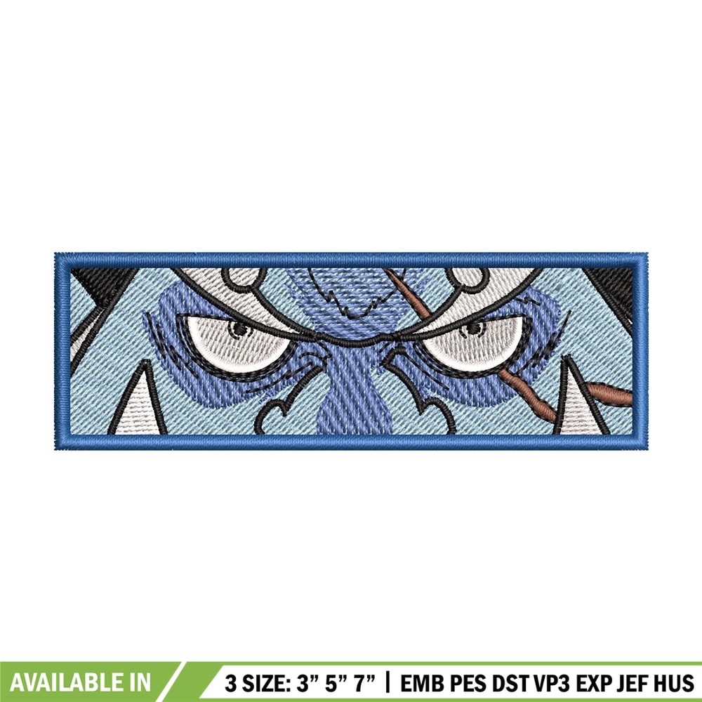 Jinbei eyes embroidery design, One piece embroidery, Anime design, Embroidery shirt, Embroidery file,Digital download.jpg
