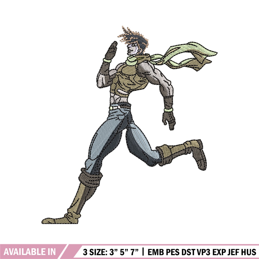 Joseph joestar embroidery design, Joseph joestar embroidery, logo design, Embroidery shirt, logo shirt, Instant download.jpg