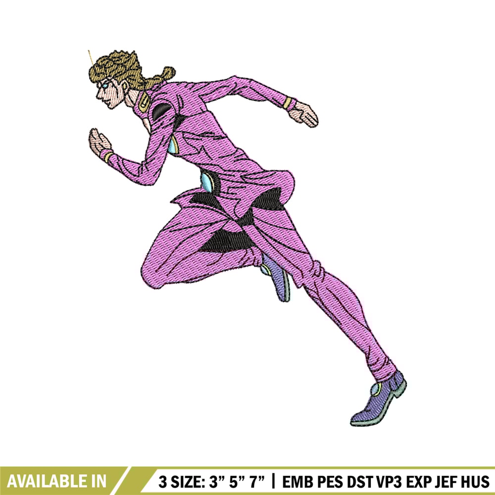 Jojo bizzare logo embroidery design, Jojo bizzare embroidery, Embroidery shirt, logo design, Instant download.jpg