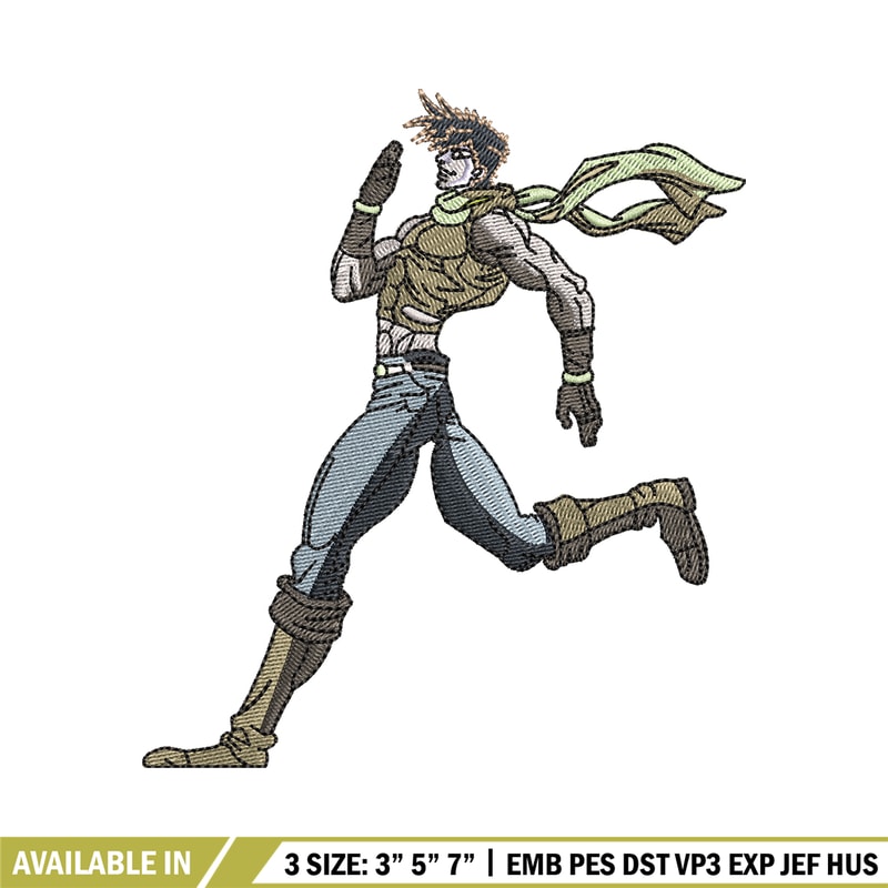 Joseph joestar embroidery design, Joseph joestar embroidery, logo design, Embroidery shirt, logo shirt, Instant download.jpg