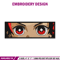 Tanjiro eyes embroidery design, Kimetsu no Yaiba embroidery, Nike design, anime design, anime shirt, Digital download.jpg