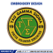 Tau Gamma Sigma embroidery design, logo embroidery, logo design, embroidery file, logo shirt, Digital download..jpg