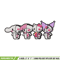 Kuromi chibi cute embroidery design, Kuromi embroidery, Anime design, Embroidery shirt,Embroidery file,Digital download.jpg