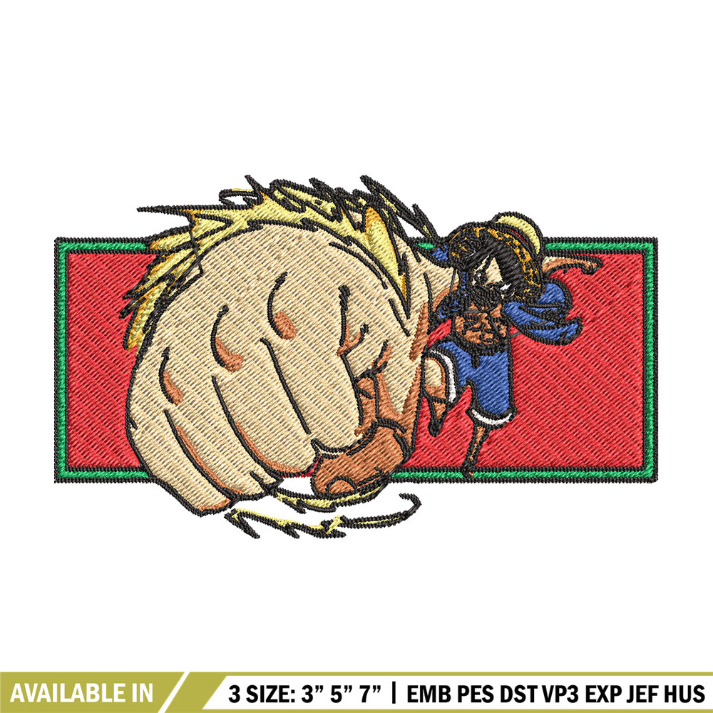 Luffy embroidery design, One piece embroidery, Anime design, Embroidery file, Embroidery shirt, Digital download (11).jpg