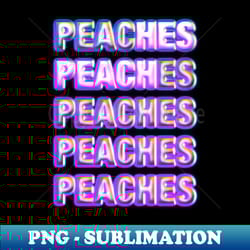 peaches - vibrant and juicy - instantly transform your sublimation projects