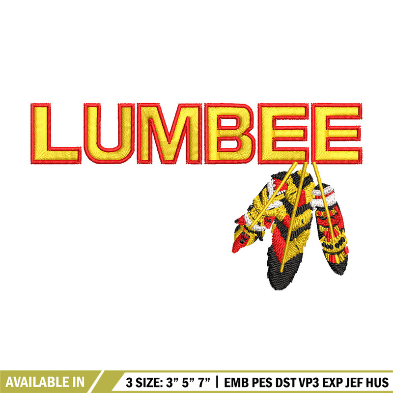 Lumbee logo embroidery design, Logo embroidery, Embroidery file, Embroidery shirt, Emb design,Digital download.jpg
