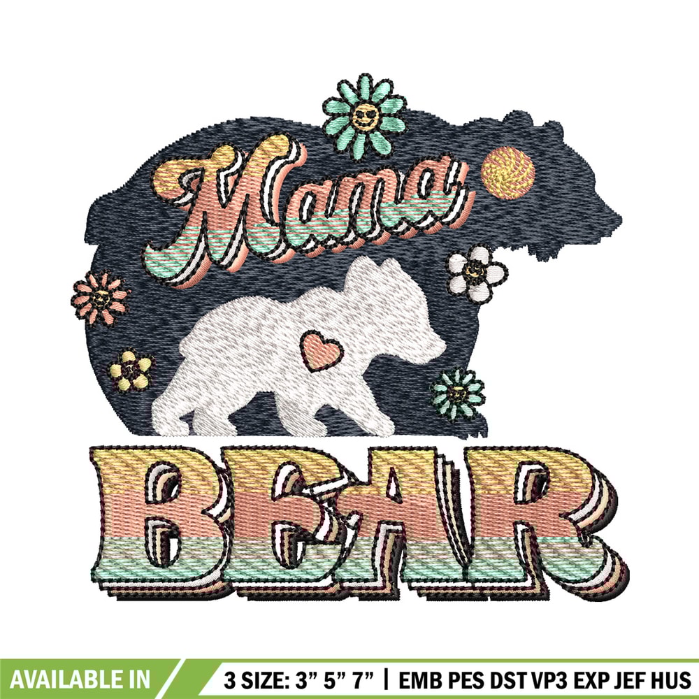 Mama bear embroidery design, Halloween embroidery, Embroidery file, Embroidery shirt, Emb design, Digital download.jpg