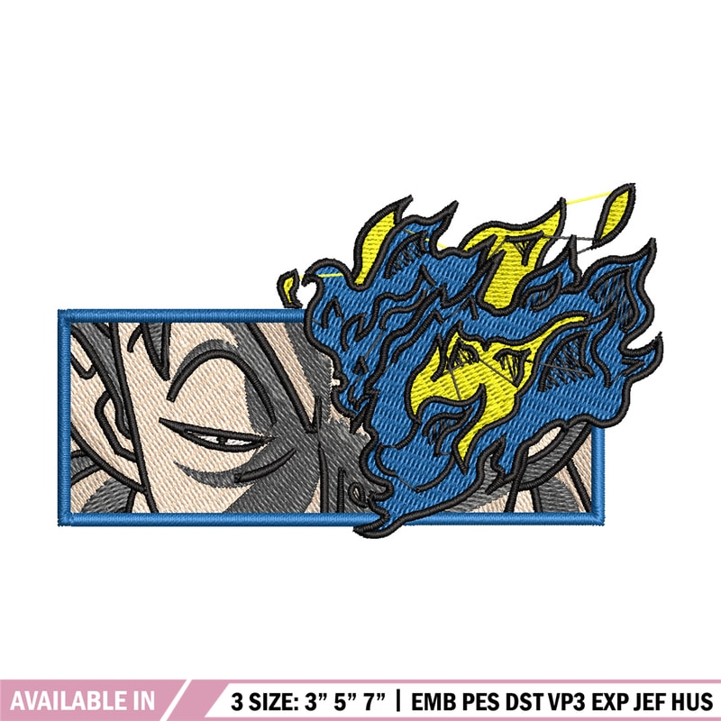 Marco eyes embroidery design, One piece embroidery, Anime design, Embroidery shirt, Embroidery file, Digital download.jpg