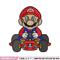 Mario car embroidery design, Mario embroidery, Embroidery file, Embroidery shirt, Emb design, Digital download.jpg