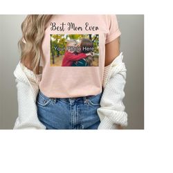 mothers day custom photo shirt, custom picture shirt, photo shirt, gift for mom picture shirt,family picture tee, best g