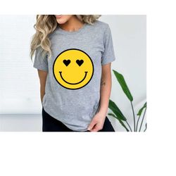 smile face shirt,minimalist smile face shirt, sleeve smile face shirt, think positive smile face shirt, smile face gift