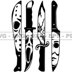 Halloween Svg, Horror SVG Halloween, Includes PNG PSD & AI Files Great For DTF, DTG, Instant Download 31