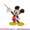 Mickey Mouse embroidery design, Mickey embroidery, logo design, Logo shirt, disney embroidery, Digital download.jpg