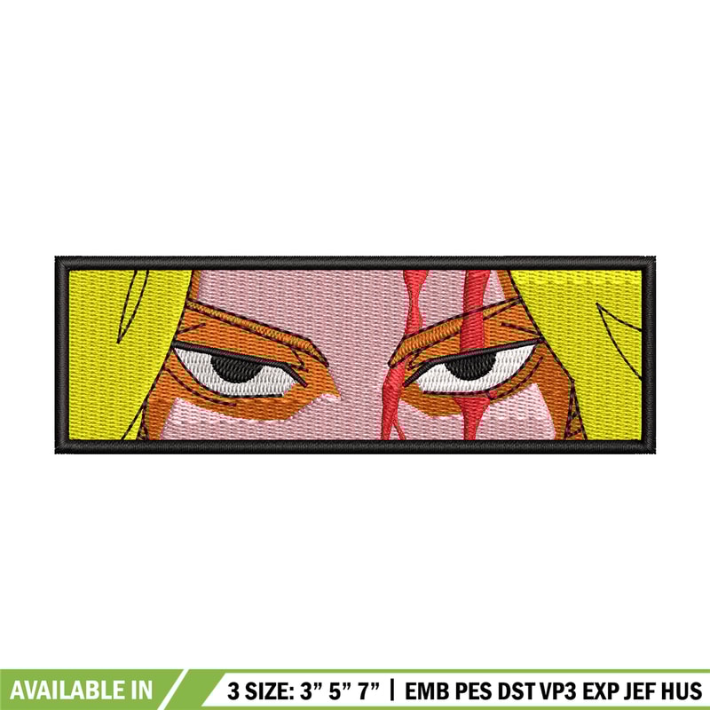 Mikey eyes embroidery design, Mikey embroidery, Anime design, Embroidery shirt, Embroidery file, Digital download.jpg