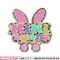 Mini bunny Logo embroidery design, Mini bunny embroidery, logo design, embroidery file, logo shirt, Digital download..jpg