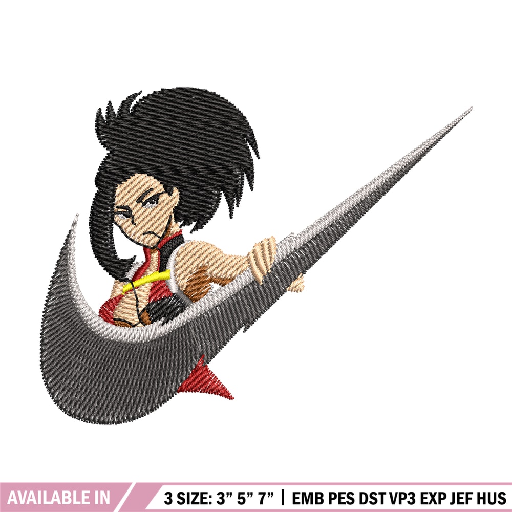 Momo swoosh embroidery design, My hero academia embroidery, Nike design, anime design, anime shirt, Digital download.jpg