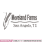 Moreland Farms logo embroidery design, Moreland embroidery, logo shirt, logo design, Embroidery shirt, Digital download..jpg