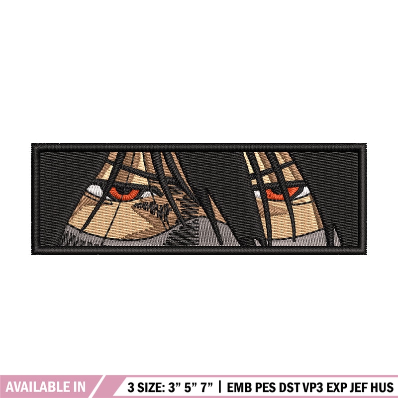 Mugetsu Eyes embroidery design, Bleach embroidery, Anime design, Embroidery shirt, Embroidery file, Digital download.jpg