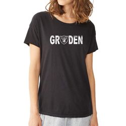 jon gruden raiders women&8217s t shirt