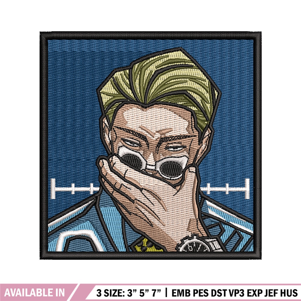 Nanami embroidery design, Jujutsu kaisen embroidery, Embroidery shirt, Embroidery file, Anime design, Digital download.jpg