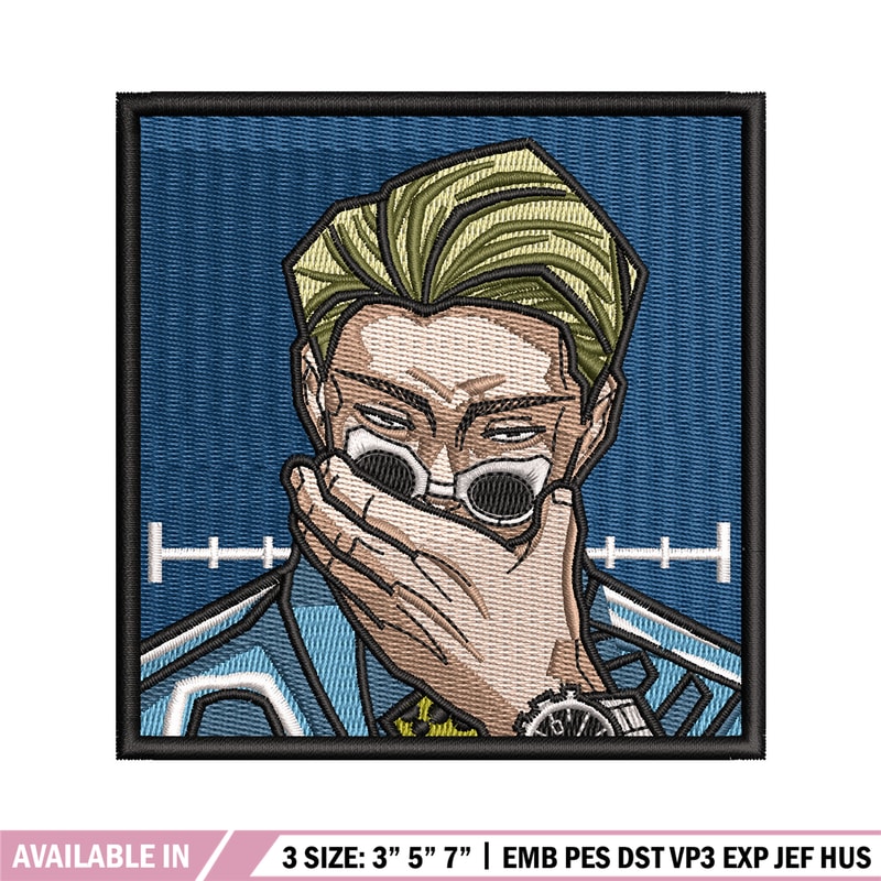 Nanami embroidery design, Jujutsu kaisen embroidery, Embroidery shirt, Embroidery file, Anime design, Digital download.jpg