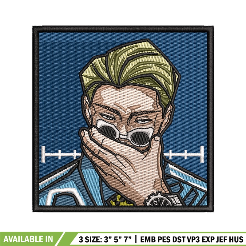 Nanami embroidery design, Jujutsu kaisen embroidery, Embroidery shirt, Embroidery file, Anime design, Digital download.jpg