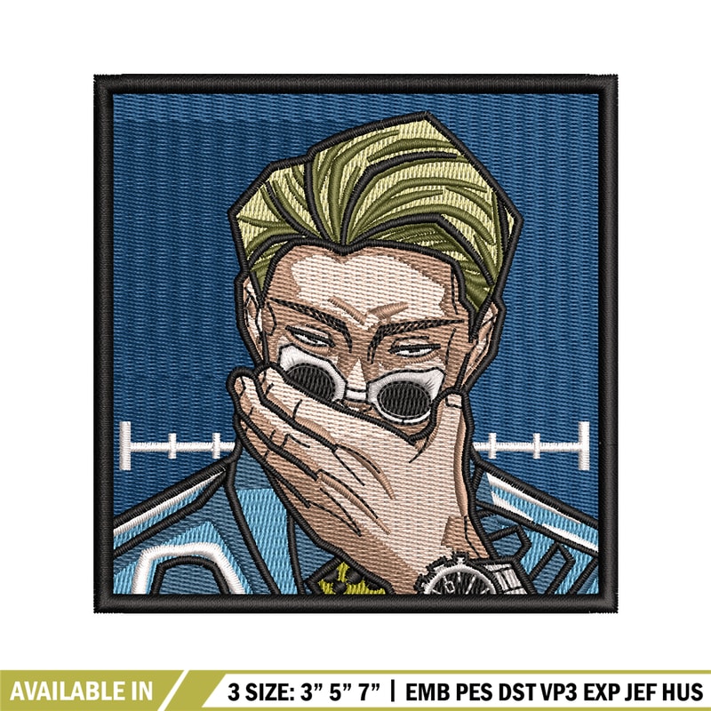 Nanami embroidery design, Jujutsu kaisen embroidery, Embroidery shirt, Embroidery file, Anime design, Digital download.jpg