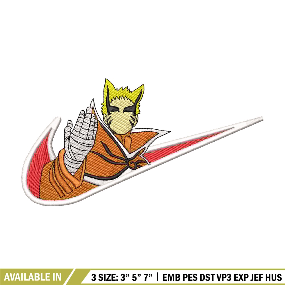 Naruto Nike embroidery design, Naruto anime embroidery, Nike design, anime design, anime shirt, Digital download.jpg