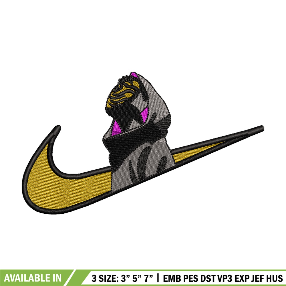 Naruto Obito x Nike embroidery design, Naruto embroidery, Nike design, anime design, anime shirt, Digital download.jpg