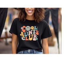 aunts club shirt, cool aunts shirt, new cute aunts, best auntie shirt, aunts birthday gift, cool auntie ,new sister gift