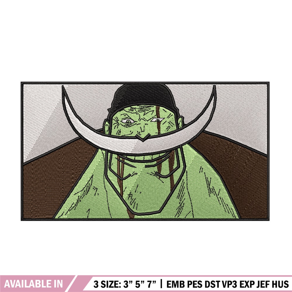 Newgate box embroidery design, One piece embroidery, Anime design, Embroidery shirt, Embroidery file, Digital download.jpg