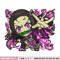 Nezuko demon chibi embroidery design, Kimetsu no Yaiba embroidery, anime design, anime shirt, Digital download.jpg
