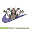 Nico robin embroidery design, One piece embroidery, Nike design, Embroidery shirt, Embroidery file, Digital download.jpg