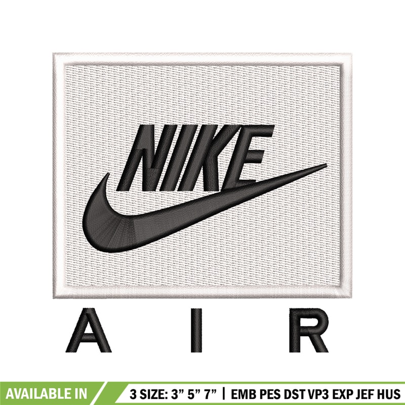 Nike Air embroidery design, Nike Air embroidery, Nike design, embroidery file, logo shirt, Digital download..jpg