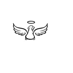 angel dog svg, dog with wings svg, dog memorial png, dog memorial svg, dog svg, pet loss, digital download, digital file