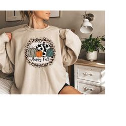 happy fall sweatshirt, pumpkin shirt, love fall y'all shirt, hello pumpkin, fall vibes, peace love thanksgiving, family