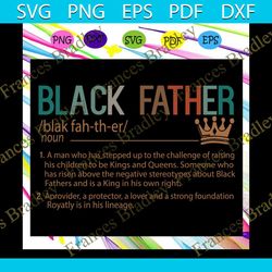 black father shirt svg, fathers day svg, fathers day gift, gift for papa, fathers day lover, fathers day lover gift, dad