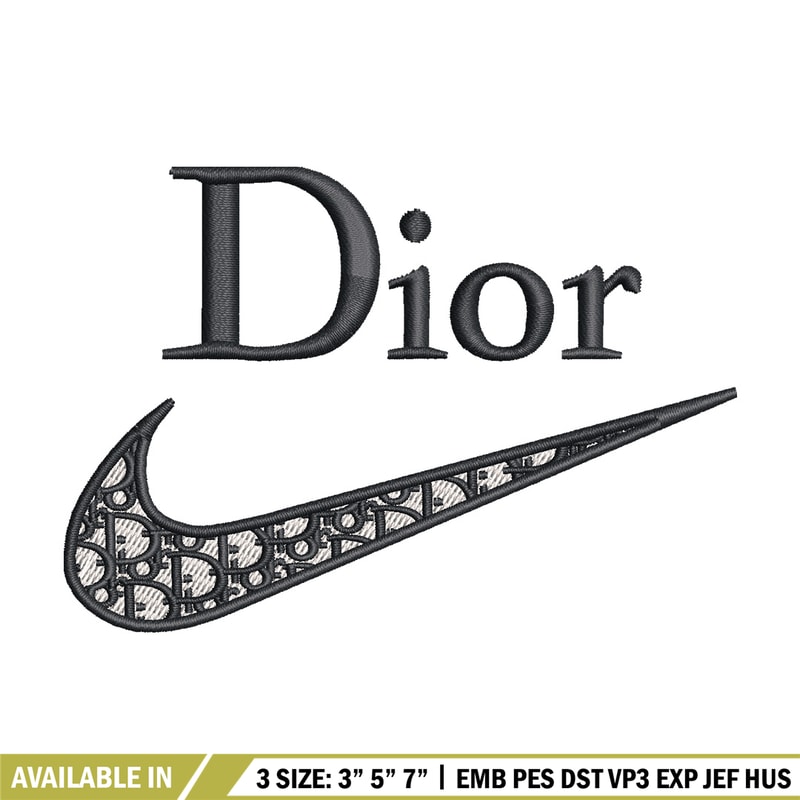 Nike dior embroidery design, Dior embroidery, Emb design, Embroidery shirt, Embroidery file, Digital download.jpg