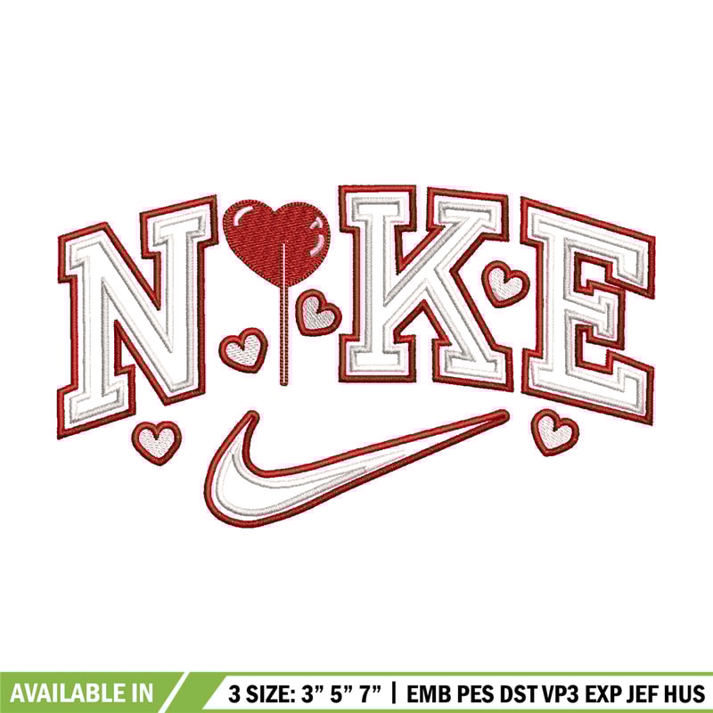 Nike heart cute embroidery design, Nike heart embroidery, Nike design, Embroidery shirt, logo shirt, Instant download..jpg