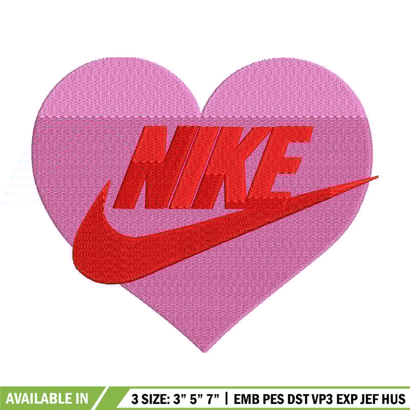 Nike heart Logo embroidery design, Nike heart embroidery, Nike design, logo shirt, Embroidery shirt, Digital download..jpg