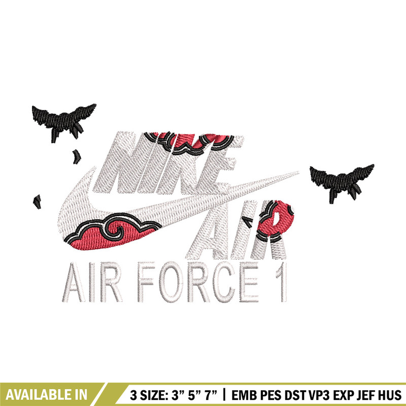 Nike itachi embroidery design, Naruto embroidery, Nike design,Embroidery file,Embroidery shirt,Digital download.jpg