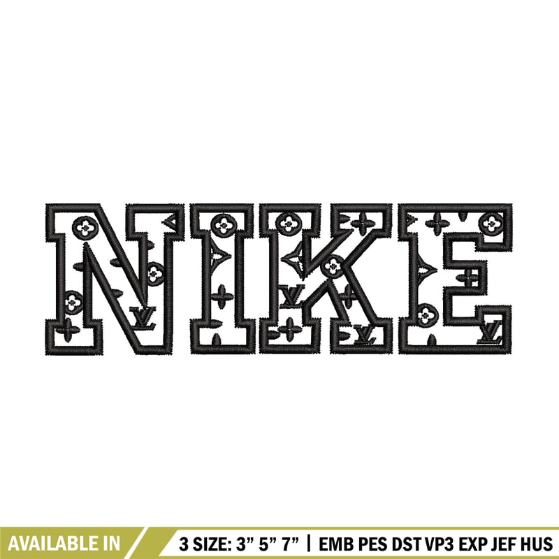 Nike lv embroidery design, Lv embroidery, Nike design, Embroidery shirt, Embroidery file, Digital download.jpg