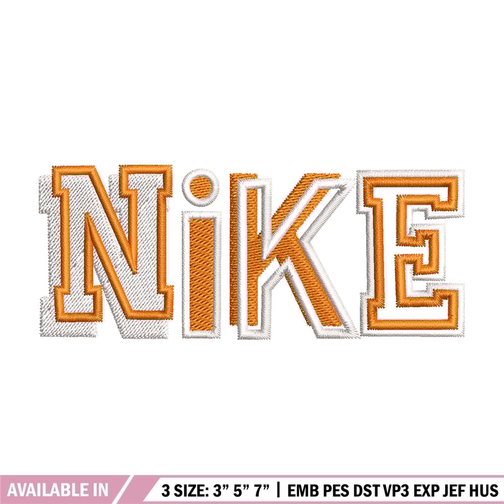 Nike orange logo embroidery design, Nike embroidery, Nike design, Embroidery shirt, Embroidery file,Digital download.jpg