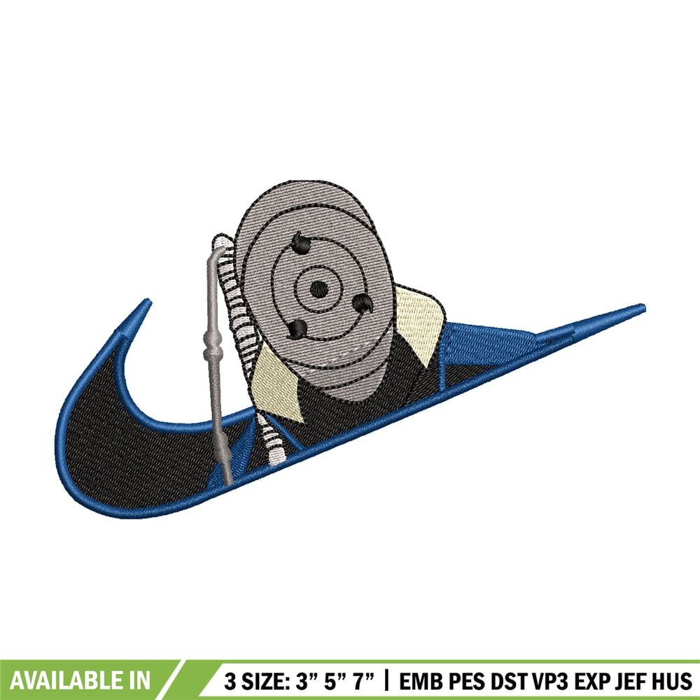 Nike Obito embroidery design, Naruto embroidery, Nike design, anime design, anime shirt, Digital download.jpg