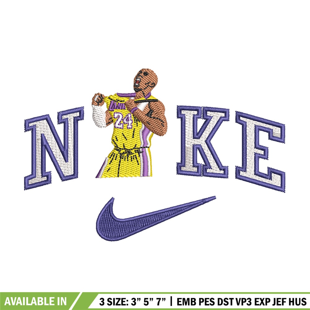 Nike player embroidery design, Basketball embroidery, Nike design,Embroidery file,Embroidery shirt,Digital download.jpg