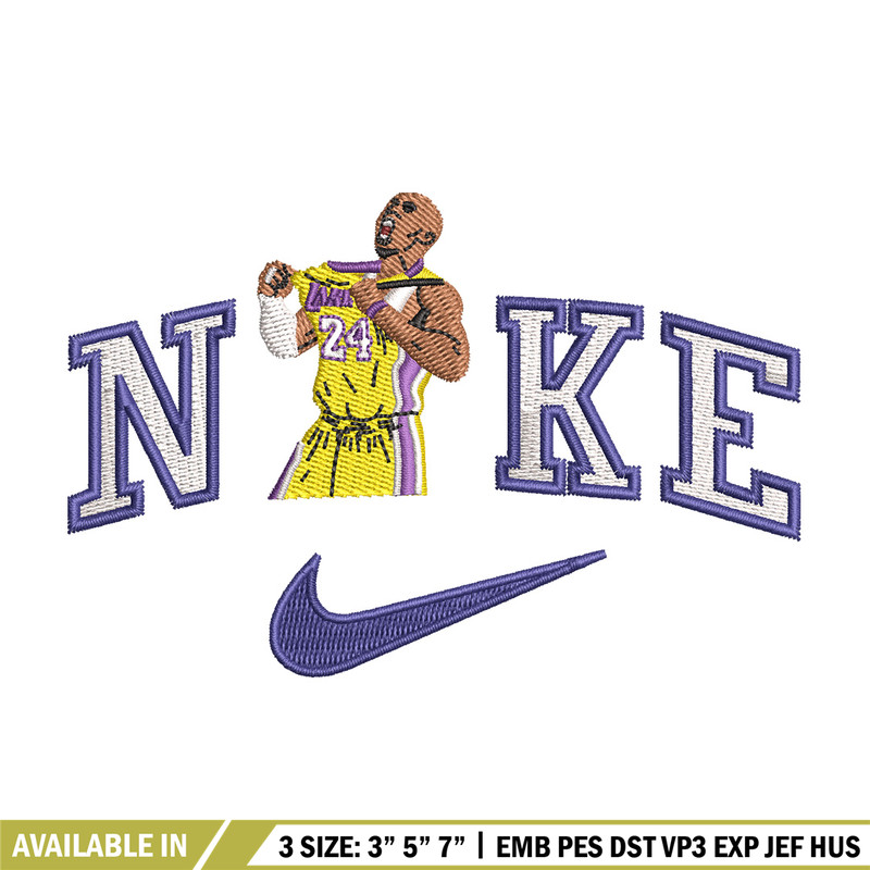 Nike player embroidery design, Basketball embroidery, Nike design,Embroidery file,Embroidery shirt,Digital download.jpg