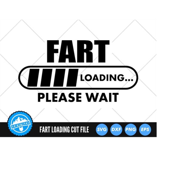 Fart Loading Please Wait SVG Files | Loading Progress Bar Cu - Inspire ...