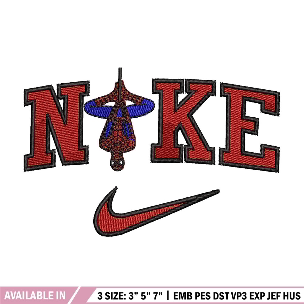 Nike spiderman embroidery design, Spiderman embroidery, Nike design, Embroidery shirt, Embroidery file, Digital download.jpg