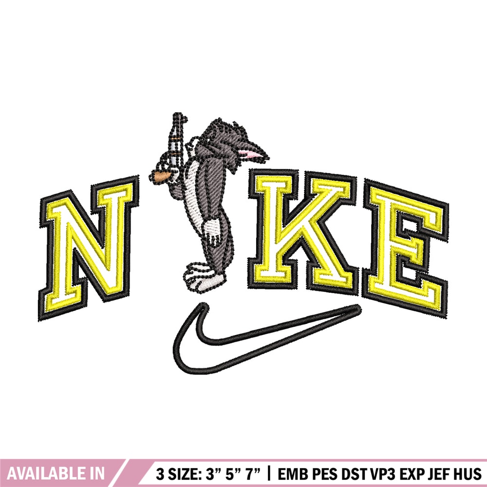 Nike tom gun embroidery design, Tom and jerry embroidery, Nike design,Embroidery file,Embroidery shirt,Digital download.jpg